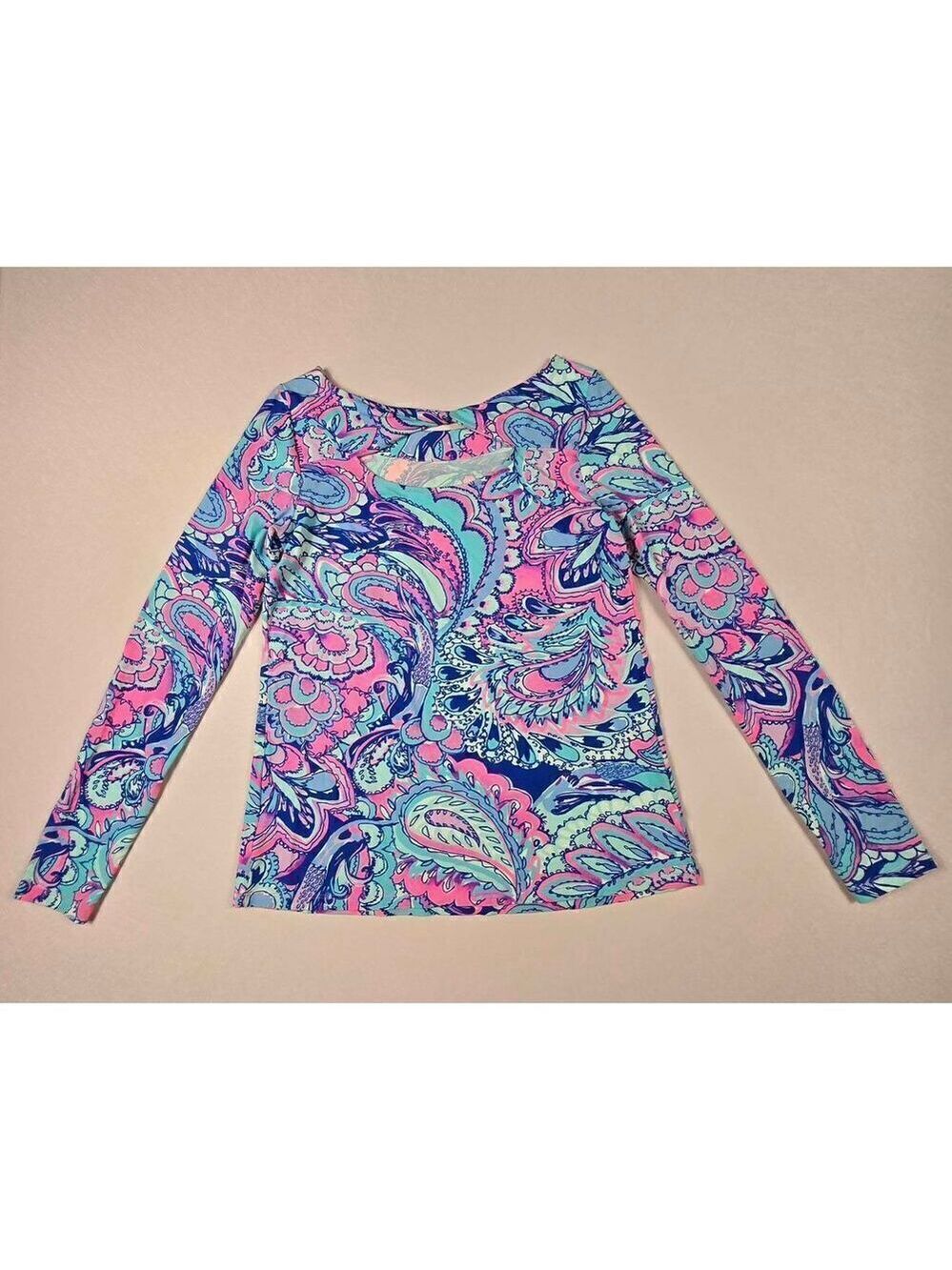 Lilly Pulitzer  Small long Sleeve Tristan Top - Picture 2 of 2
